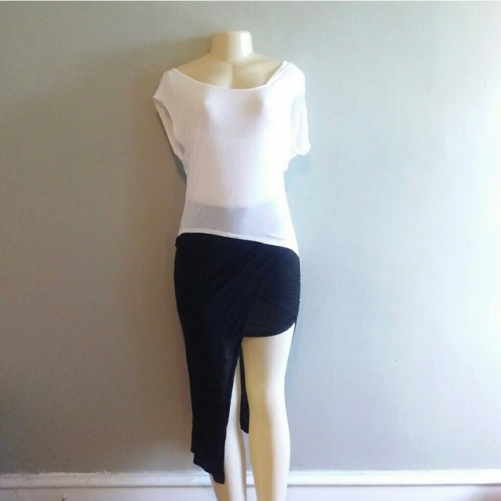 Heather asymmetric dress